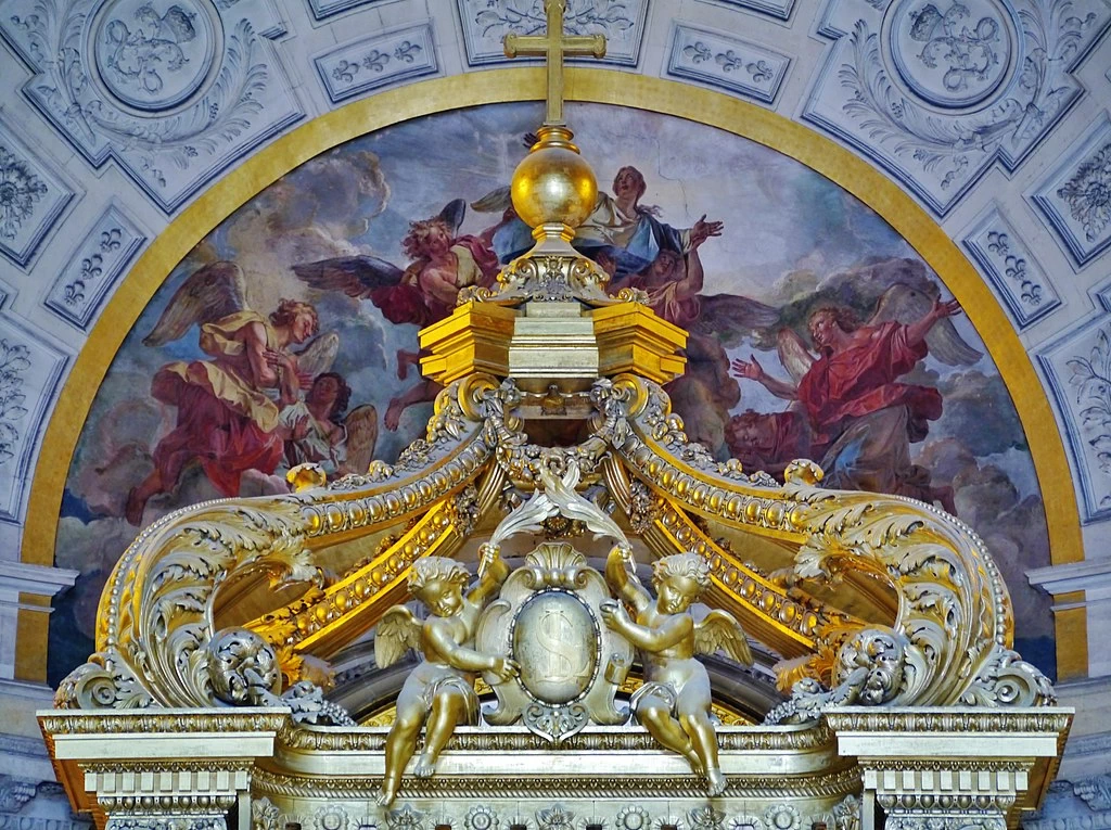 Altare maggiore della cupola des Invalides, Parigi, regione Ile - de, France